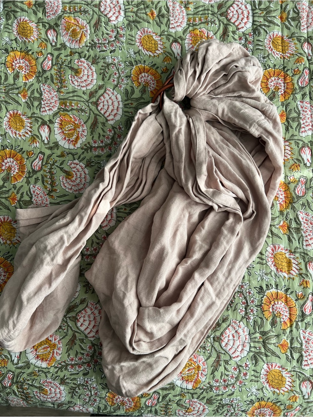 Nalakai linen baby ring sling
